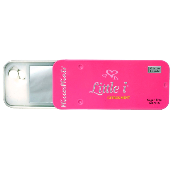 Little i® Dark Pink Mirrored Tin - Citrus